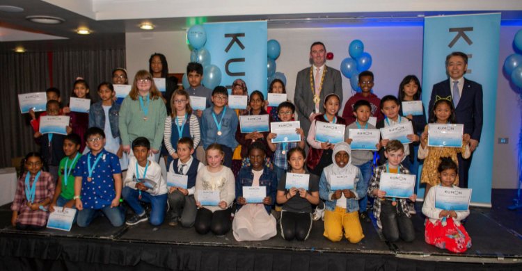 Students at the Kumon Galway City Wes...